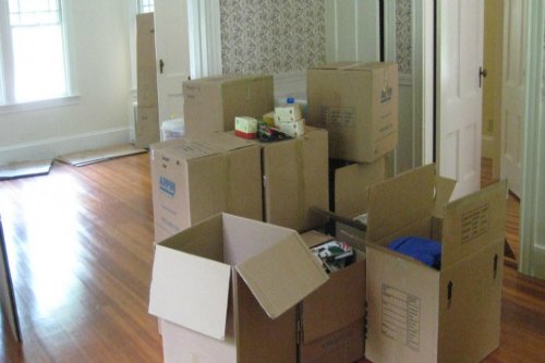 moving in