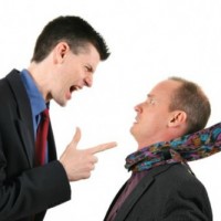 men arguing