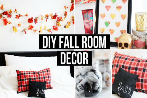 Autumn DIY College Apartment Decorations