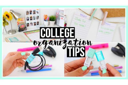 College Apartment Organization Tips!