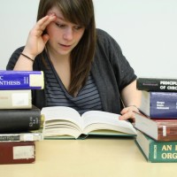 studying