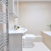 clean bathroom