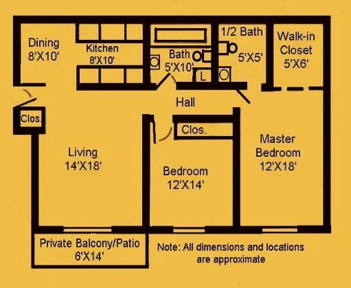 Walden Apartments In Willington Connecticut 2br 1ba 912 Sq Ft 900