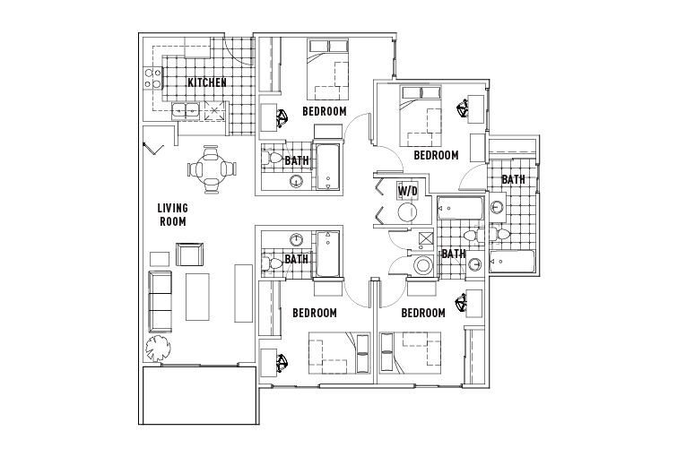 Raiders Pass apartments in Lubbock, Texas